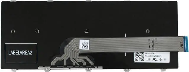 Alt view image 2 of 2 - AUTENS Keyboard for Dell Inspiron or Vostro 3441 3442 3443 3445 3446 3449 3451 3452 3458 3459 3462 3465 3467 3468 3473 3476 3478 Laptop (No Backlit), US Laptop Keyboard Replacement