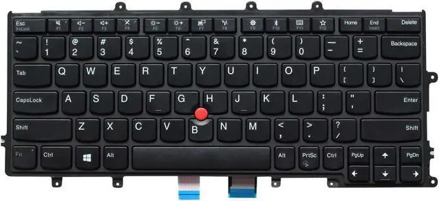 Main image of AUTENS Keyboard for Lenovo ThinkPad X270 (Compatible X230s X240 X240s X240i X250 X260) Laptop (No Backlight), US Laptop Keyboard Replacement
