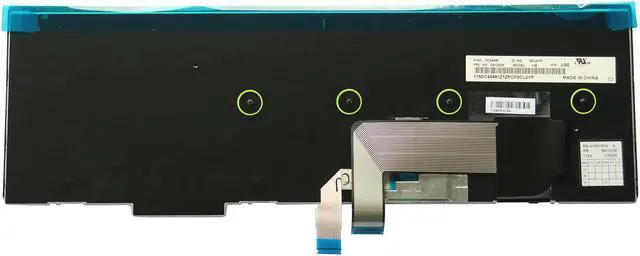 Alt view image 4 of 9 - AUTENS Keyboard for Lenovo ThinkPad E531 E540 Laptop No Backlight (4 Fixing Screws), US Laptop Keyboard Replacement