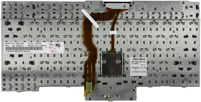 Alt view image 2 of 2 - AUTENS Replacement US Keyboard for Lenovo ThinkPad T520 T520i T420S T420 T420i T400S T410S T410 T410I T510 T510i W510 W520 X220T X220s X220i X220 Laptop