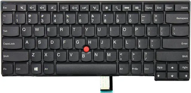 Main image of AUTENS Keyboard for Lenovo ThinkPad E431 E440 Laptop No Backlight (4 Fixing Screws), US Laptop Keyboard Replacement
