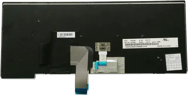Alt view image 2 of 7 - AUTENS Keyboard for Lenovo ThinkPad E431 E440 Laptop No Backlight (4 Fixing Screws), US Laptop Keyboard Replacement