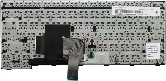 Alt view image 2 of 3 - AUTENS Keyboard for Lenovo ThinkPad E450 E450c E455 E460 E465 W450 Laptop No Backlight, US Laptop Keyboard Replacement