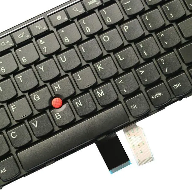 Alt view image 6 of 11 - AUTENS Keyboard for Lenovo ThinkPad T540 T540p L540 W540 W541 T550 W550 W550s T560 L560 L570 Laptop No Backlight (6 Fixing Screws), US Laptop Keyboard Replacement