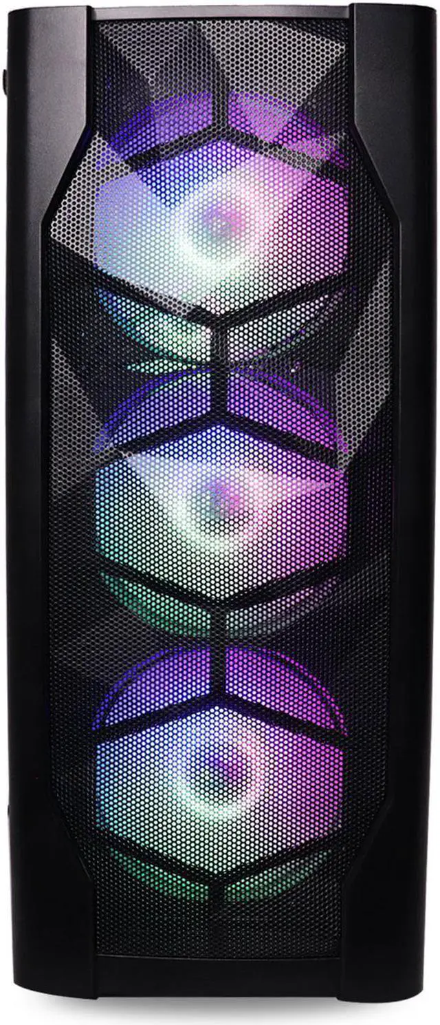 Alt view image 4 of 6 - ViprTech  Entry Level Gaming PC Computer - Intel i5 3.40Ghz, NVIDIA GTX 650, 8GB RAM, 1TB HDD, WiFi, RGB, Windows 10 Pro, 1 Year Warranty