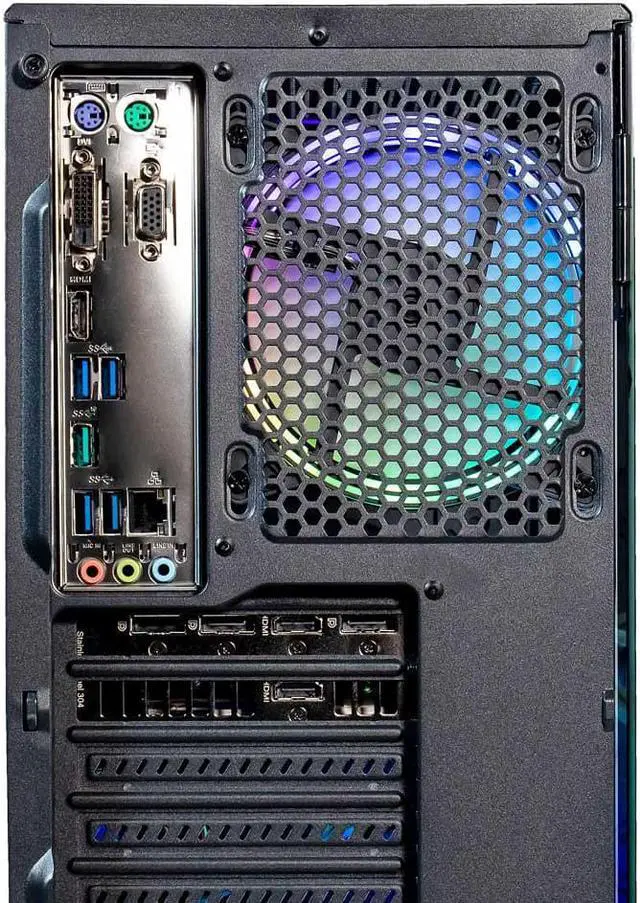 Alt view image 7 of 7 - ViprTech Rebel 3.0 Gaming PC - AMD Ryzen 5 3600 (4.2Ghz Turbo), RTX 3060 12GB, 32GB DDR4 3200, 1TB NVMe SSD, VR-Ready, Streaming, WiFi BT, RGB, Win 11, Desktop Computer Tower Black
