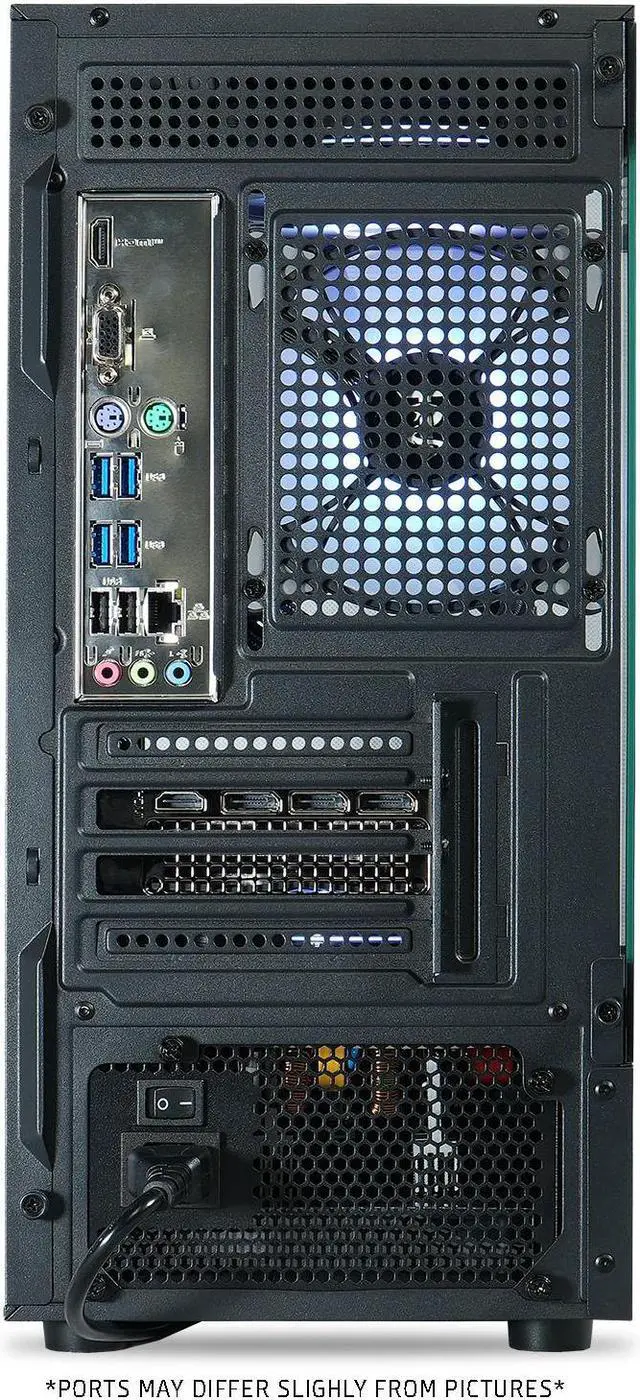 Alt view image 6 of 7 - ViprTech Reaper 2.0 Liquid-Cooled PC - AMD Ryzen 7 8700F (5.0Ghz Turbo), RTX 4060 Ti 8GB, 32GB DDR5 6400, 1TB NVMe SSD, VR-Ready, Streaming, RGB, Windows 11, Gaming Desktop Computer, Black