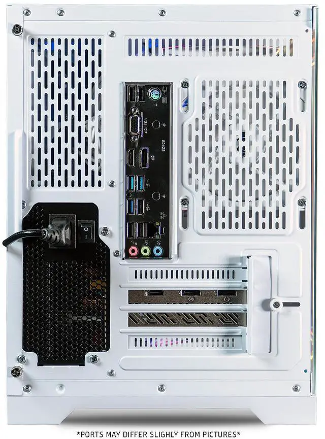 Alt view image 6 of 7 - ViprTech Reaper 3.0 Liquid-Cooled PC - AMD Ryzen 7 8700F (5.0Ghz Turbo), RTX 5070 12GB, 32GB DDR5 6400, 2TB NVMe SSD, VR-Ready, Streaming, RGB, Windows 11, Gaming Desktop Computer, White