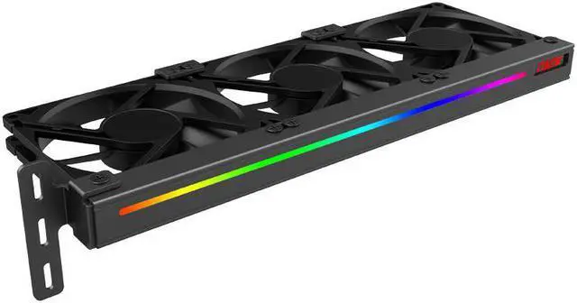 Main image of Universal GPU Cooling Fan 300 mm * 100 mm * 20 mm ARGB Sync Lighting Addressable RGB Decoration Silent Chassis PCI Graphics Card