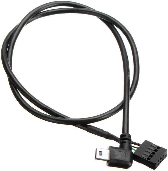 Alt view image 2 of 6 - 1pc USB Interface CPU Cooler Cable For CORSAIR Hydro Series H80i H100i H110i H115i Black Plastic Material 58cm Corsair USB