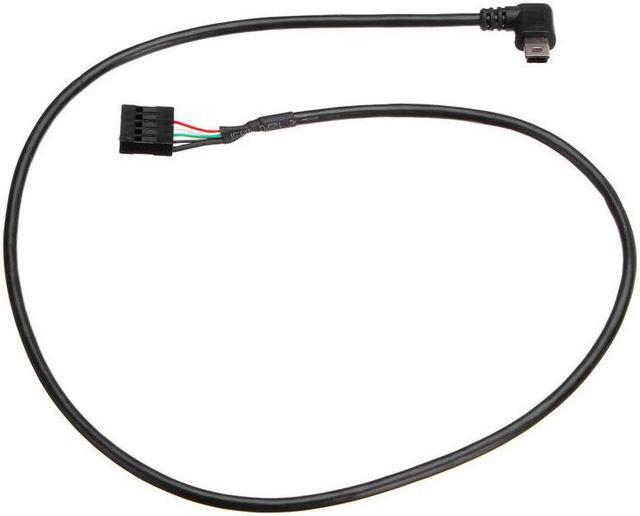 Alt view image 5 of 6 - 1pc USB Interface CPU Cooler Cable For CORSAIR Hydro Series H80i H100i H110i H115i Black Plastic Material 58cm Corsair USB