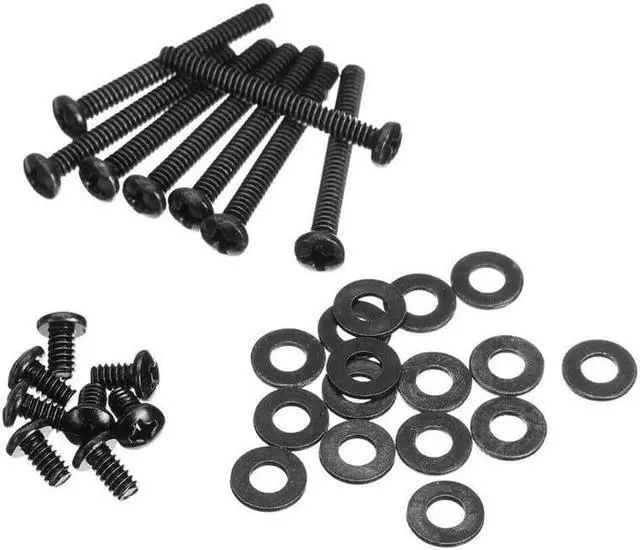 Alt view image 5 of 6 - For Corsair Hydro Series Durable Metal Water Cooling Radiator Screw Kit Black