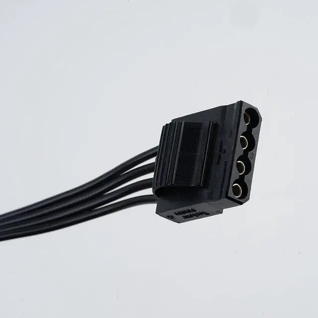 Alt view image 6 of 6 - New 6 Pin To 4 Molex Modular Power Supply Cable 6 Pin To 4 IDE Cable For CORSAIR RM1000X RM850X RM750X RM650X RM550X Modula N1L7