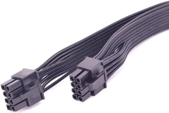 Alt view image 6 of 6 - PCI Express 8pin to Dual 6+2Pin Power Supply Cable PCIe 8 Pin 1 to 2 Spliter For Corsair RM1000 RM850 RM750 RM650 RM550 RM450