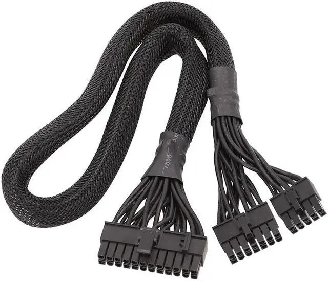 Main image of 14+10Pin to 24 Pin ATX Power Supply Cable 20+4 Pin PC PSU Motherboard Cable for Corsair AX1500I AX1200I AX860I AX760I