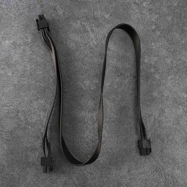 Alt view image 2 of 6 - 3Pcs PCI Express 8Pin to Dual 6+2Pin Power Supply Cable PCIe 8 Pin 1 to 2 Spliter Cable for Corsair RM/HX/CX-M Series