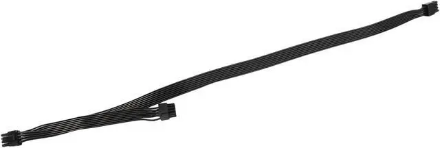 Alt view image 6 of 6 - 3Pcs PCI Express 8Pin to Dual 6+2Pin Power Supply Cable PCIe 8 Pin 1 to 2 Spliter Cable for Corsair RM/HX/CX-M Series