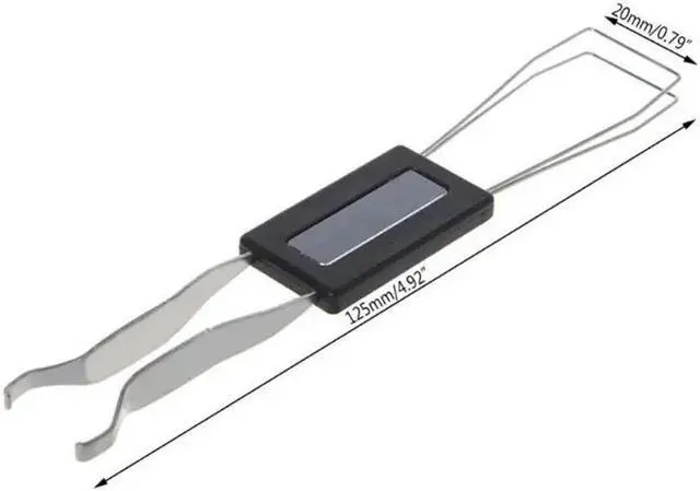 Alt view image 6 of 6 - WISDUM Keycap Puller Stainless Steel Key Keycap Removal Tool Keycaps Remover for Mechanical Keyboard for Removing Fixing Keyboard Tools