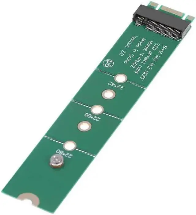 Alt view image 3 of 6 - M.2 NGFF B Key to B+M Key M.2 Converter Adapter Testing Protect one to one test Card for SATA M2 NGFF 2242 2260 2280 SSD