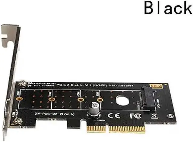 Alt view image 5 of 6 - Pci E Pci Express 3.0 X4 To Nvme M.2 M Key Ngff Ssd Pcie M2 Riser Card Adapter