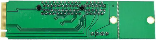 Alt view image 6 of 6 - NGFF M.2 to PCI E 4x 1x Slot Riser Card Adapter M2 to PCIE X4 X1 Converter For Bitcoin Litecoin Miner Mining