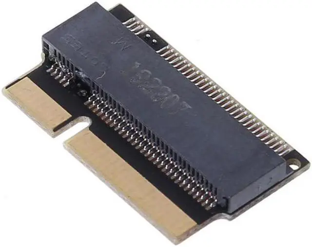 Alt view image 4 of 6 - M2 SSD PCIe Adapter M.2 NGFF B+M KEY SSD Adapter for MacBook Pro Retina 2012 A1425 A1398 Laptop PCIe x4 SSD Converter SATA