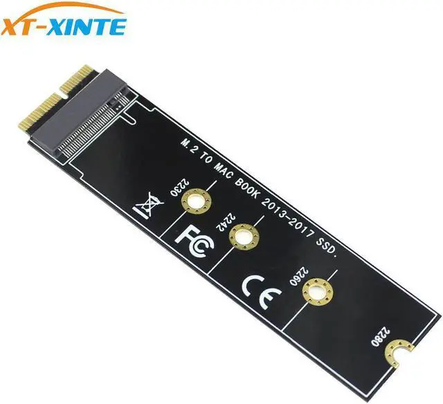 Main image of M key M.2 for NGFF PCIe AHCI M2 SSD Adapter Card for 2230 2280 Adapter For 2013 2014 2015 2017 MACBOOK Air A1465 A1466 Pro A1398