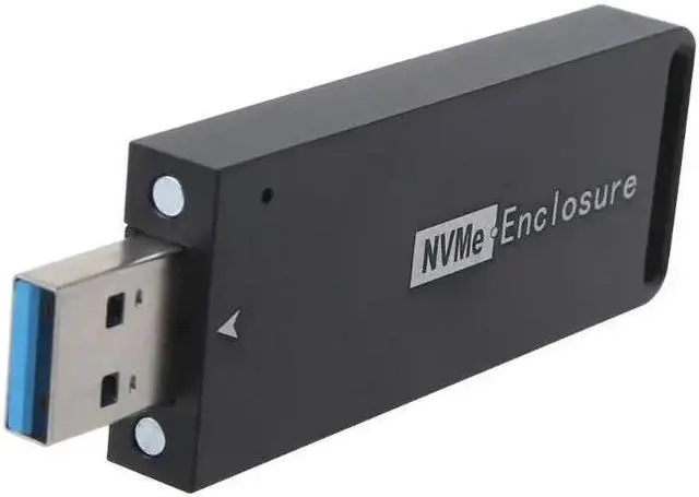 Alt view image 2 of 6 - M2 SSD Case NVMe NGFF M.2 SSD Enclosure USB3.1 Type C Gen2 for In tel 2230 2242