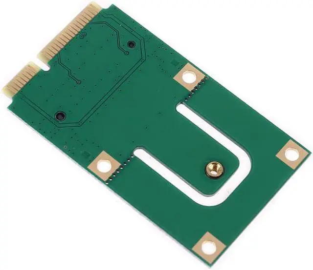 Alt view image 6 of 6 - Mini PCI E to m2 Adapter Converter Expansion Card m2 Key E Interface for m2 Wireless Bluetooth WiFi Module for Laptop and PC