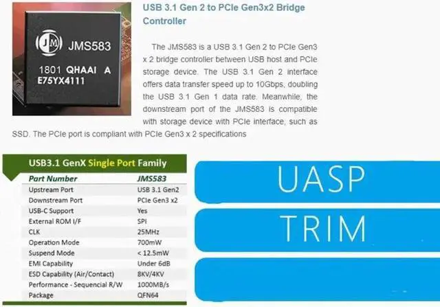 Alt view image 6 of 6 - USB3.1 Type C to M.2 M Key NVMe PCIE SSD Box Solid State Drive Housing Case 10Gbps M2 SSD 2280 Hard Drive Disk Enclosure