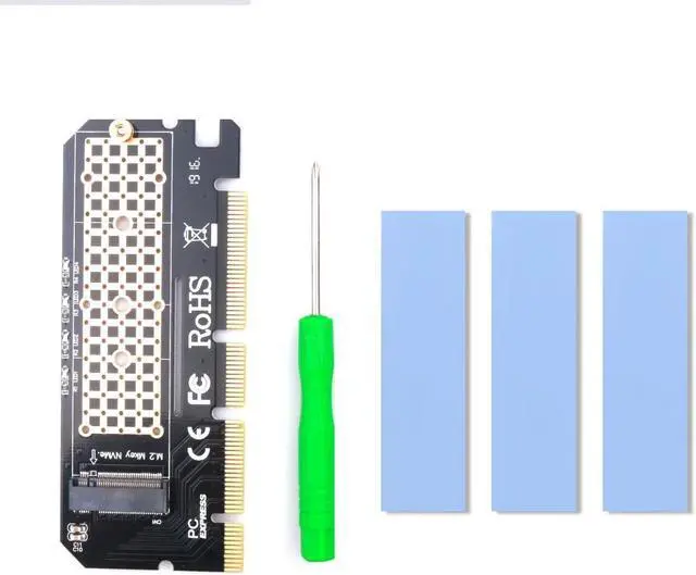 Alt view image 6 of 6 - Expansion Card for PCIE to M2/M.2 Adapter/PCI Express M.2 SSD PCIE Adapter M.2 NVME/M2 PCIE Adapter M2 M Key 2230 2280 Computer