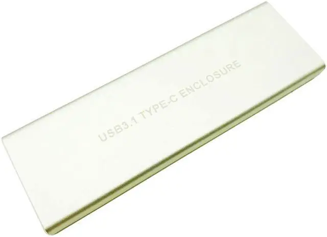Alt view image 3 of 6 - NVMe PCIE USB 3.1 HDD Enclosure M.2 to USB SSD Hard Disk Drive Case Type C 3.1 M KEY Connector for 2230 2242 2260 2280 Enclosure(black)