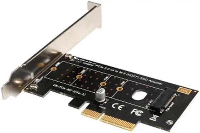 Main image of Pci E Pci Express 3.0 X4 To Nvme M.2 M Key Ngff Ssd Pcie M2 Riser Card Adapter