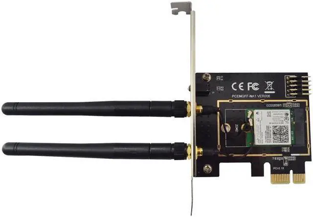 Main image of Wifi Adapter M2 Ngff Key A-E To Mini Pci Express Wifi Raiser PCI-E 1X NGFF Wireless Support 2230 2242 Mini Pcie Network Card