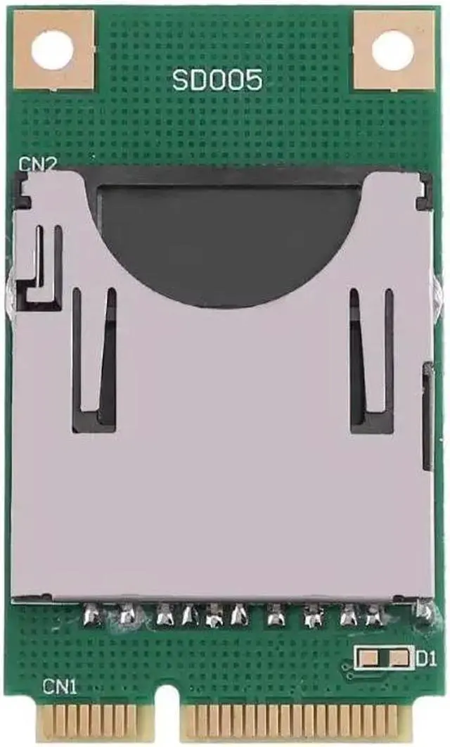 Alt view image 4 of 6 - Mini PCI-E Solid State Hard Disk to SD Memory Adapter Card Mini PCI Express to SSD Converter Reader for Laptop Notebook PC