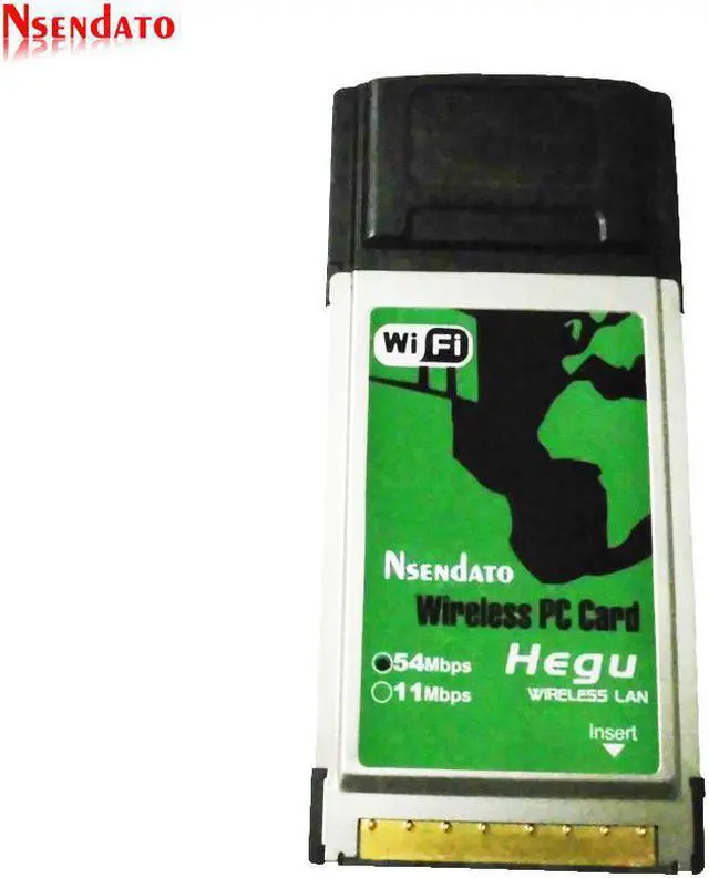 Main image of 802.11g 54g Wireless Wifi Lan Express PC Card Hot Swap with PCMCIA Port