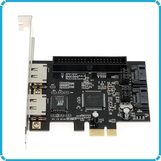Main image of Combo 2 port SATA 2.0 + IDE + 2 port eSATA PCI-e PCI express RAID Controller Card IDE SATA PCI express expansion card