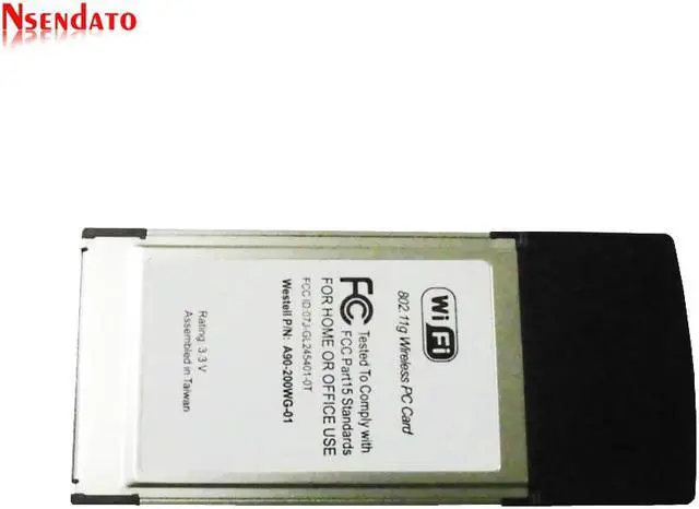 Alt view image 3 of 6 - 802.11g 54g Wireless Wifi Lan Express PC Card Hot Swap with PCMCIA Port