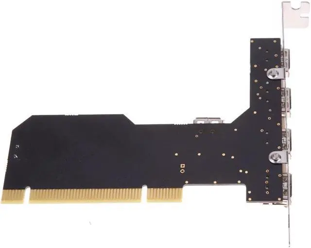 Alt view image 4 of 6 - 5 Ports USB 2.0 PCI Card HUB 480 Mbps High Speed PCI Controller Card Adapter PCI USB Expands Add on Card for Desktop Computer