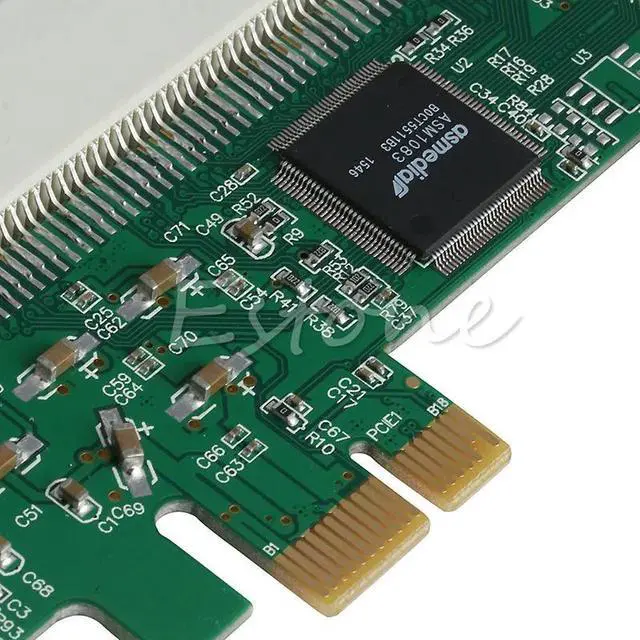 Alt view image 4 of 6 - High Efficiency 66/33MHZ 4 Pin PCI-Express PCI-E To PCI Bus Riser Card Adapter Converter