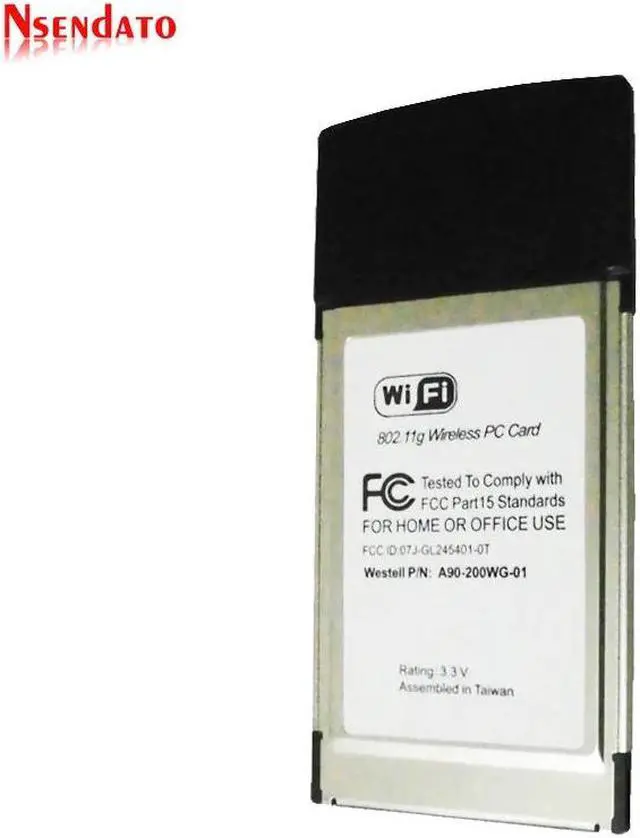 Alt view image 6 of 6 - 802.11g 54g Wireless Wifi Lan Express PC Card Hot Swap with PCMCIA Port