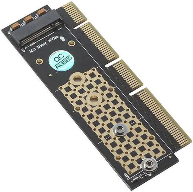 Alt view image 3 of 5 - PCI-E NGFF M.2 NVMe SSD to PCI-E 3.0 16x M Key Port Adapter HDD Extender Expansion Card Connector Converter Board Riser Card