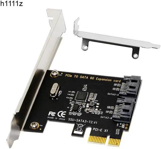 Main image of PCIe PCI Express to SATA3.0 2-Port SATA III 6G Expansion Controller Card Adapter #L059#    hot