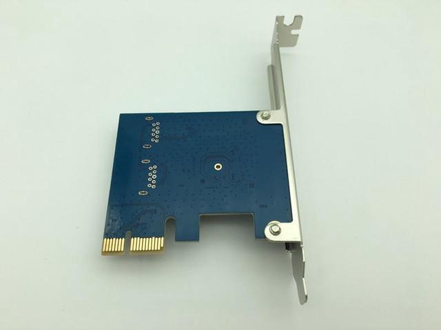Alt view image 6 of 6 - PCI-E PCI Express 1x to 16x Slots Riser Card 1 to 2 Dual Port USB 3.0 Extender Convert Card HUB Adapter for Bitcoin Miner Mining