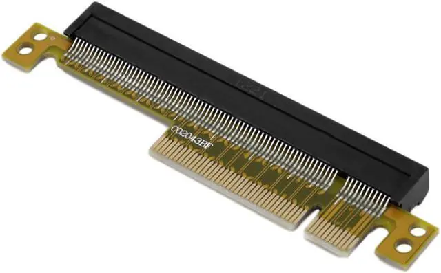 Alt view image 3 of 6 - PCI-e PCI Express 8X to 16X Durable Adapter Riser Card Without Extended Cable