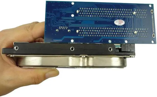 Alt view image 3 of 6 - PCIe x1 to 2 ports PCI slots Card Adapter for graphics card
