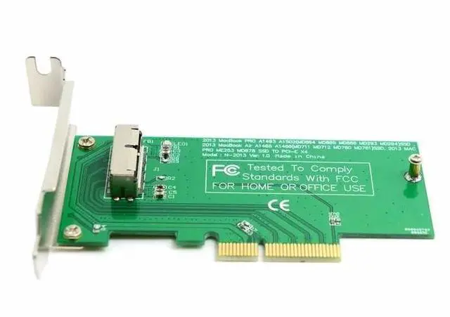 Alt view image 4 of 6 - PCIE PCI-Express PCI-E PCI Express to for 2013 2014 2015 Apple Macbook Pro Air SSD Convert Card for A1493 A1502 A1465 A1466