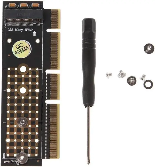Main image of M.2 NGFF NVMe SSD To PCI-E 3.0 X16/X8/X4 Adapter Expansion Card For 1U/2U Server