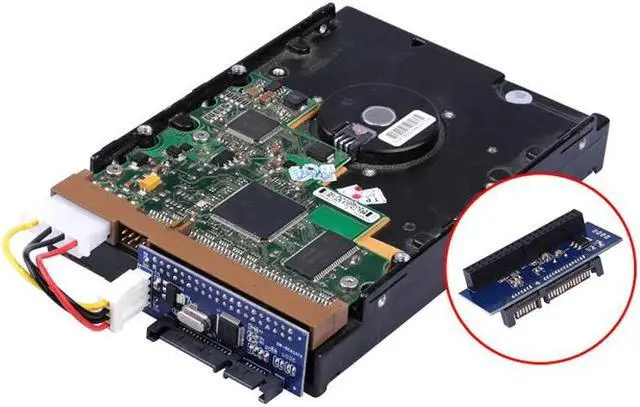 Alt view image 3 of 5 - IDE express SATA interface and parallel port serial card support transfer 2T hard drive adapter cards