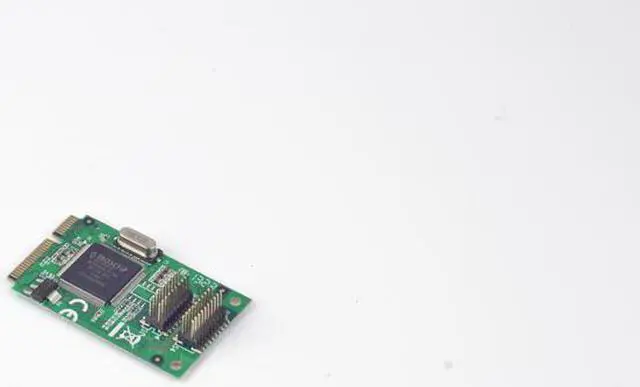 Alt view image 4 of 6 - Amify Mini PCI-Express to 4 Port RS232 DB9 Pin Serial Card Chipset for MosChip MCS9904